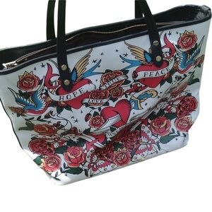Moschino Tattoo Ink Tote (Rare)